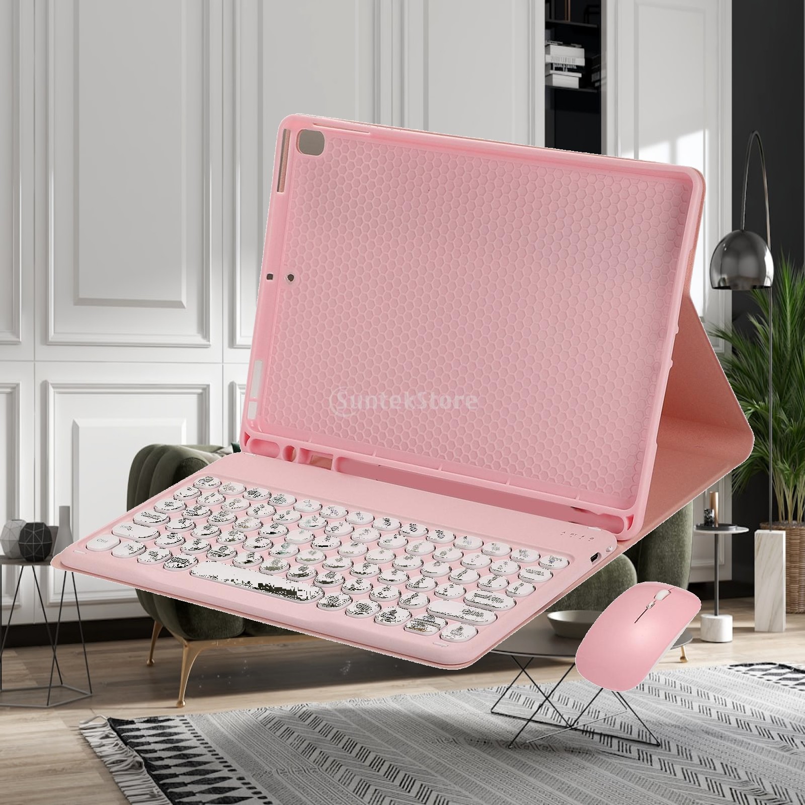 Samsung Tablet Keyboard Accessories - Casing dengan Keyboard Mouse untuk Samsung