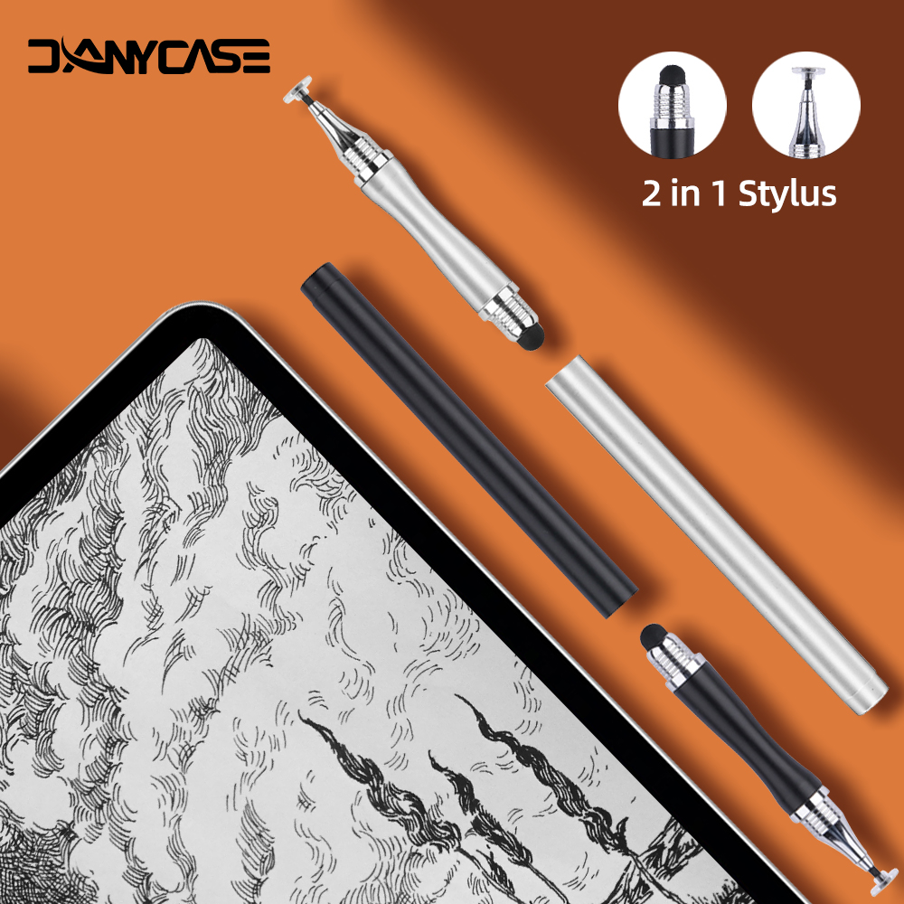 Drawing Tablet Pen Accessories - Pen Stylus 2in1 Universal layar sentuh,