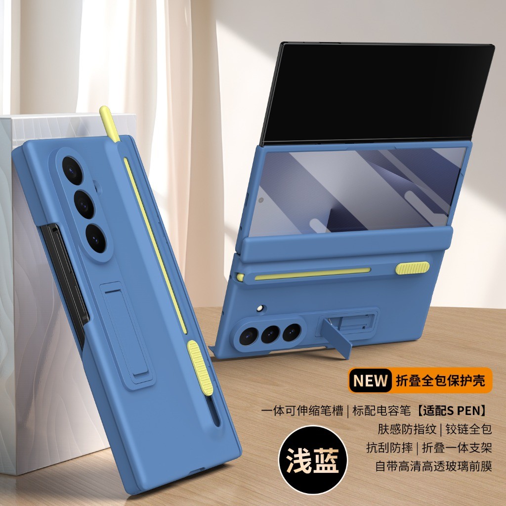 Pelindung Layar Kaca Temper De - Case With Pencil Holder ulasan dan harga