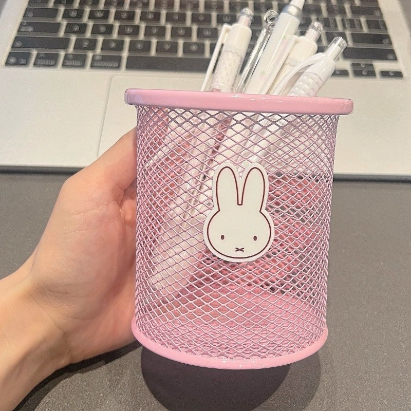 Tempat Pensil Meja Miffy Lucu  - Case With Pencil Holder ulasan dan harga
