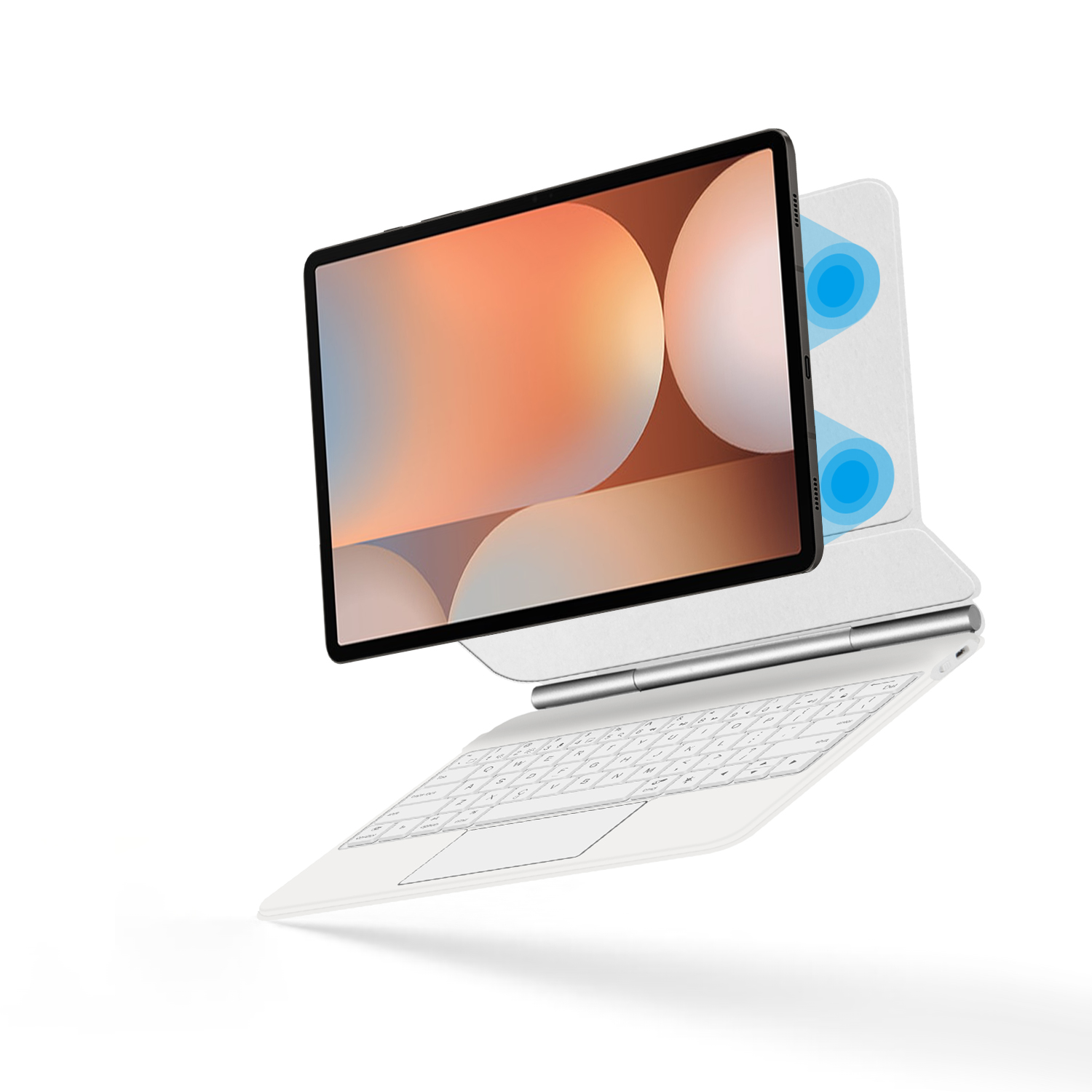 Keyboard Ajaib untuk Samsung G - Samsung Tablet Keyboard Accessories ulasan dan harga
