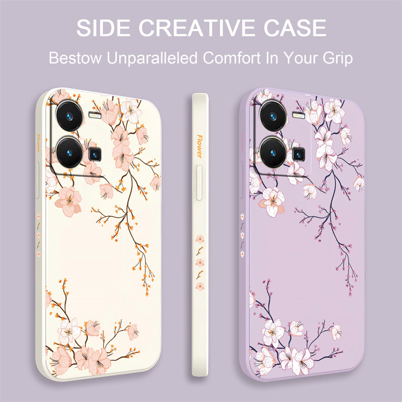 Casing bunga bunga penutup lem - Vivo Y28 ulasan dan harga