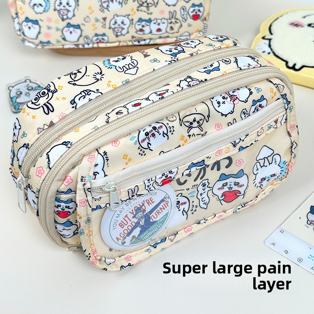 Kotak Pensil Jiyi Pain Bag Kap - Case With Pencil Holder ulasan dan harga
