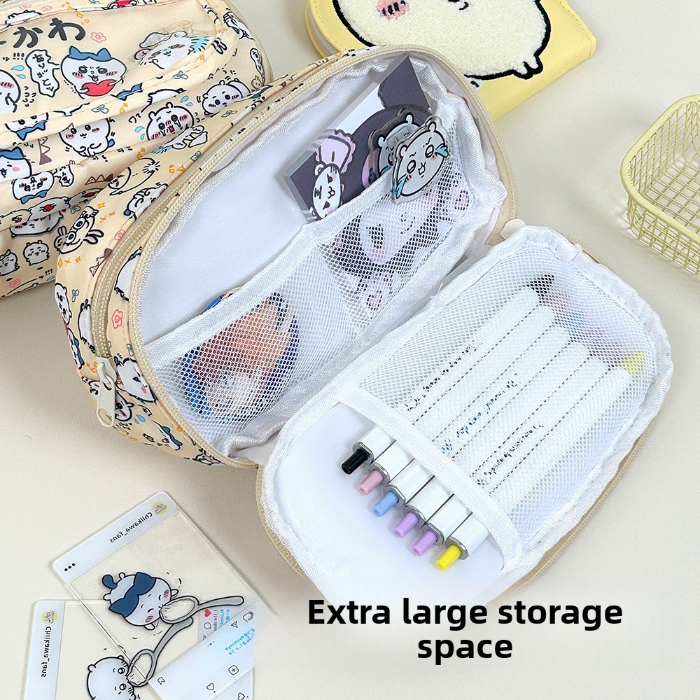 Kotak Pensil Jiyi Pain Bag Kap - Case With Pencil Holder ulasan dan harga