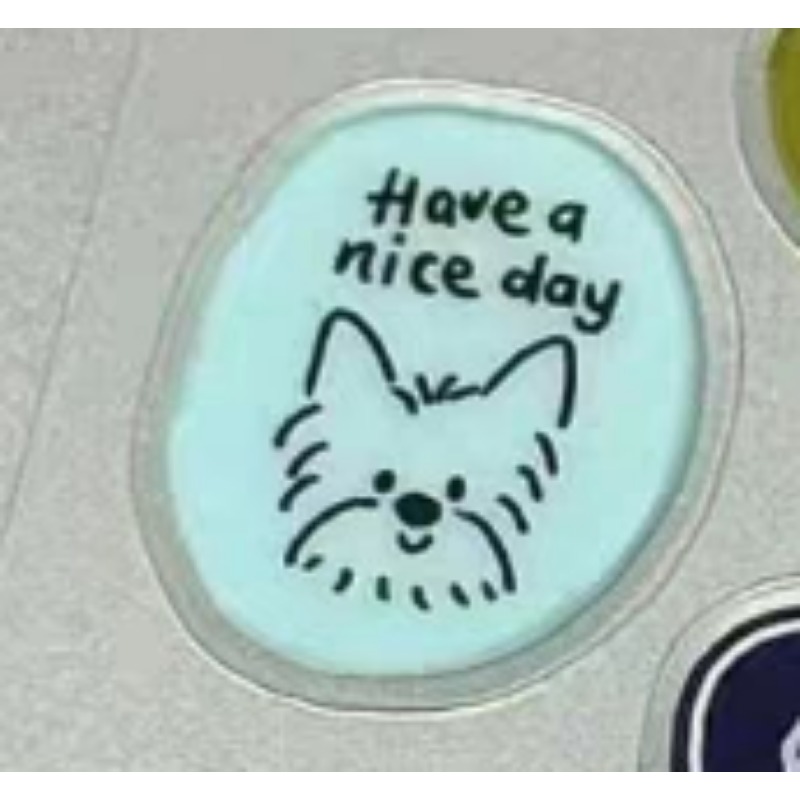 Stiker Resin Transparan 3D Ben - Tablet Accessories ulasan dan harga