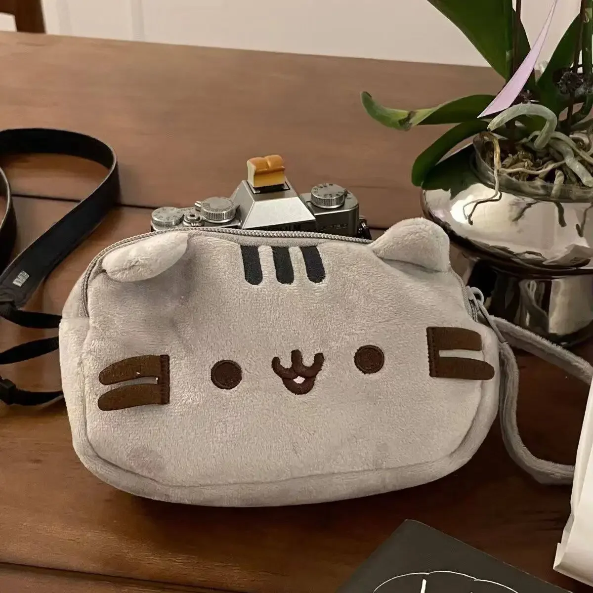 Kotak Pensil Pusheen Lucu Kart - Case With Pencil Holder ulasan dan harga